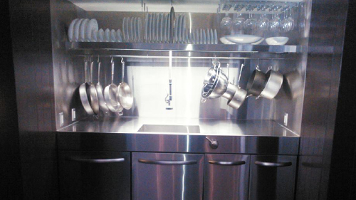 Stainless Steel Kitchen by Universal Metal Fabricators, Inc.
